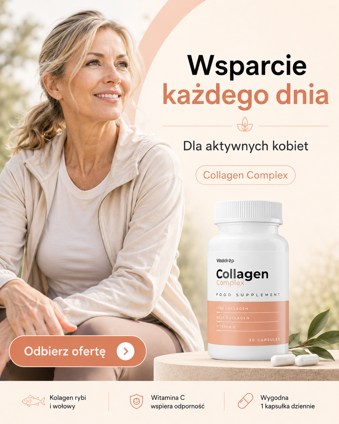 Kobieta 45+ i Collagen Complex